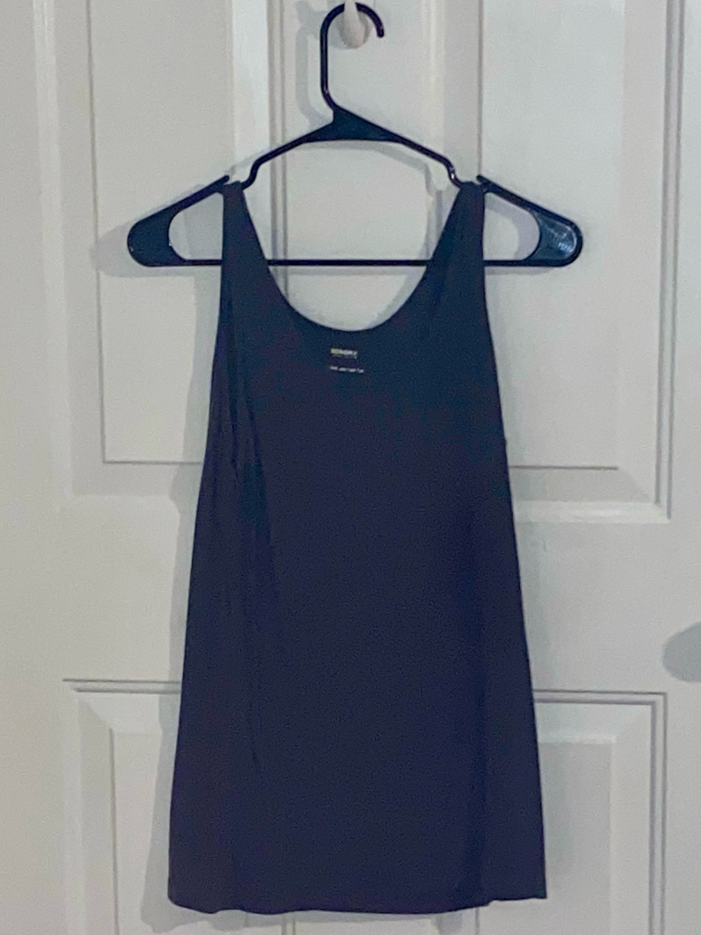 Sonoma Black Scoop Neck Tank Top